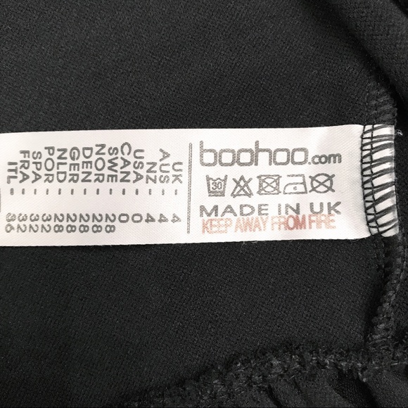 boohoo Black Lightweight Blazer with Bell Sleeves - Picture 8 of 12